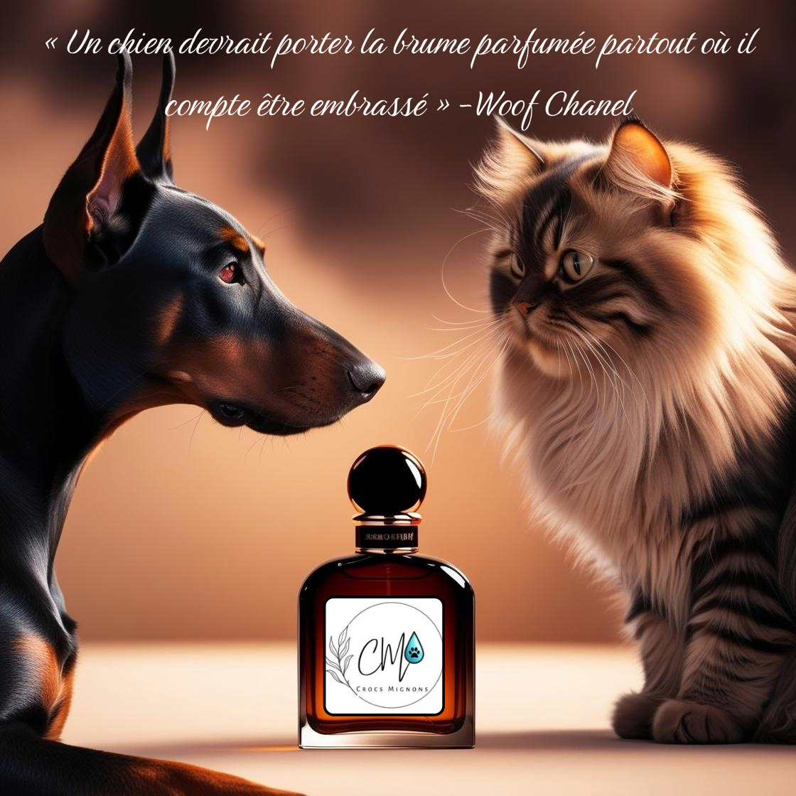 Brume parfumée pour chiens & chats